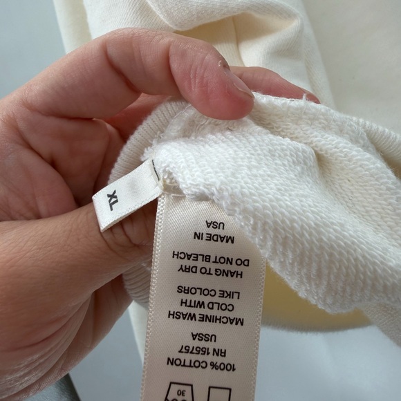 Crown Affair limited edition sweatshirt sweater cream madhappy birthday crewneck - Picture 7 of 8